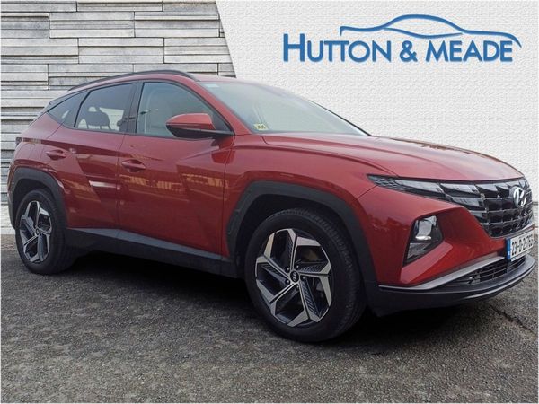 Hyundai Tucson SUV, Petrol Plug-in Hybrid, 2023, Red