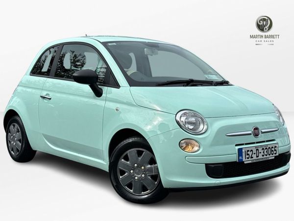 Fiat 500 Hatchback, Petrol, 2015, Green