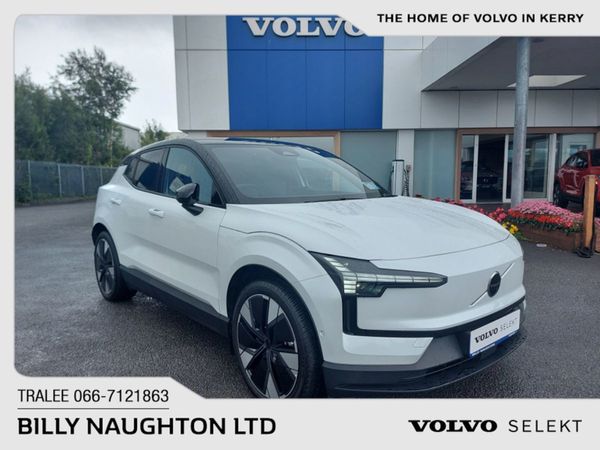 Volvo EX30 SUV, Electric, 2024, White