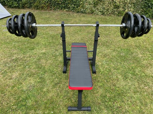 Best choice products adjustable barbell rack sale
