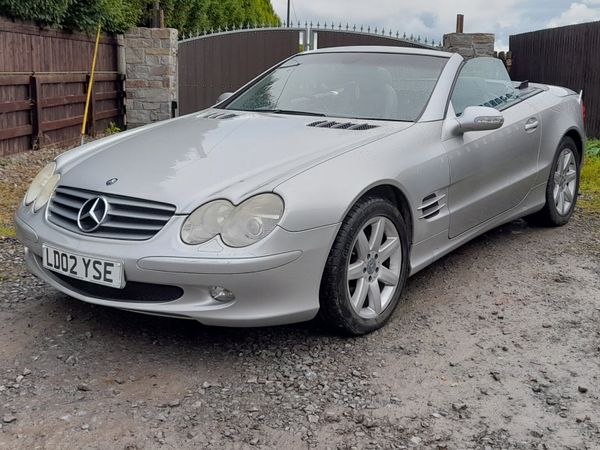 Mercedes-Benz 500 Convertible, Petrol, 2002, Silver