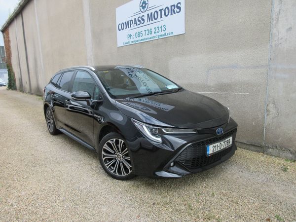 Toyota Corolla Estate/Jeep, Petrol Hybrid, 2021, Black