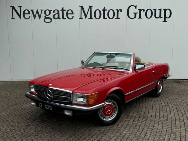 Mercedes-Benz SL-Class Cabriolet, Petrol, 1985, Red