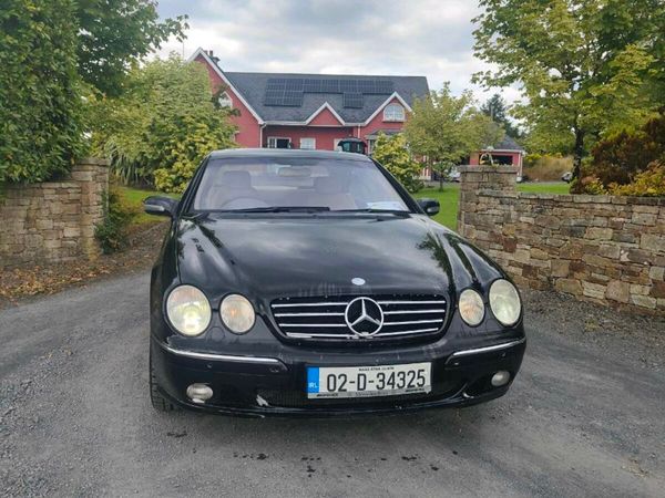 Mercedes-Benz CL-Class Coupe, Petrol, 2002, Black