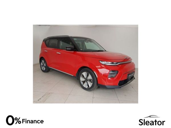 Kia Soul Hatchback, Electric, 2020, Red