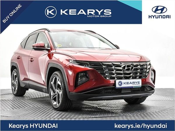 Hyundai Tucson SUV, Petrol Plug-in Hybrid, 2022, Red