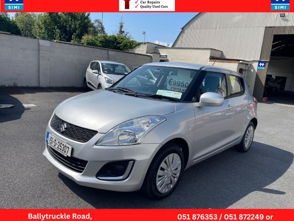 Suzuki Swift Hatchback, Petrol, 2015, Silver