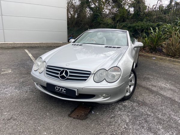 Mercedes-Benz SL-Class Convertible, Petrol, 2002, Silver