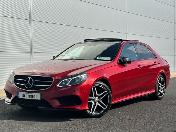 Mercedes-Benz E-Class Saloon, Diesel, 2016, Red