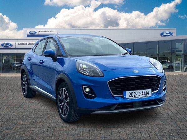 Ford Puma MPV, Petrol Hybrid, 2020, Blue