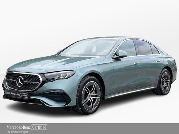 Mercedes-Benz E-Class Saloon, Petrol Plug-in Hybrid, 2024, Silver