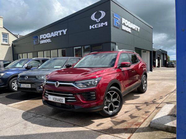 SsangYong Korando SUV, Diesel, 2024, Red