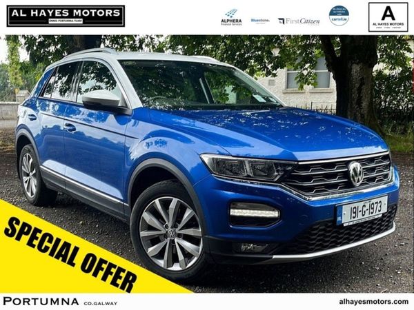 Volkswagen T-Roc SUV, Diesel, 2019, Blue
