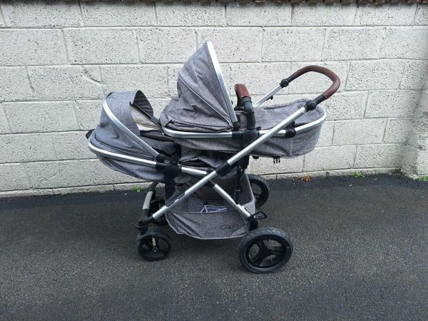 Cupla duo pram for sale in Co. Tipperary for 150 on DoneDeal