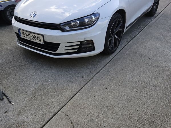 Volkswagen Scirocco Coupe, Diesel, 2016, White