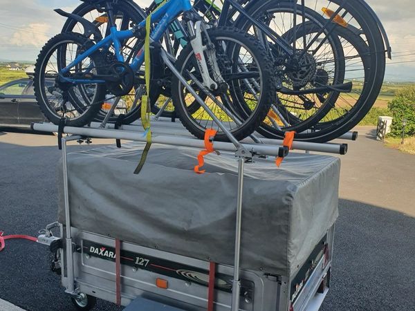 camping trailer with bike rack 598 Ads in Cars Motor For Sale in Ireland DoneDeal