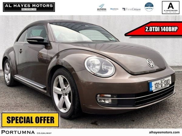 Volkswagen Beetle Hatchback, Diesel, 2013, Brown