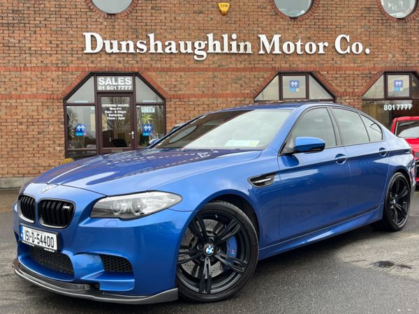 BMW M5 Saloon, Petrol, 2015, Blue