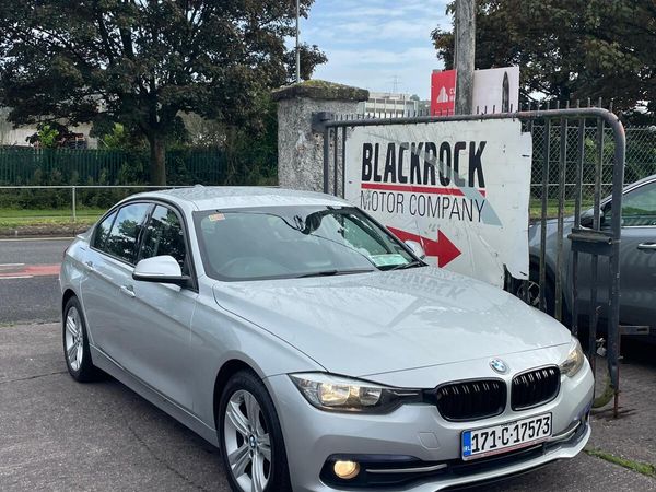 BMW 3-Series Saloon, Petrol, 2017, Silver