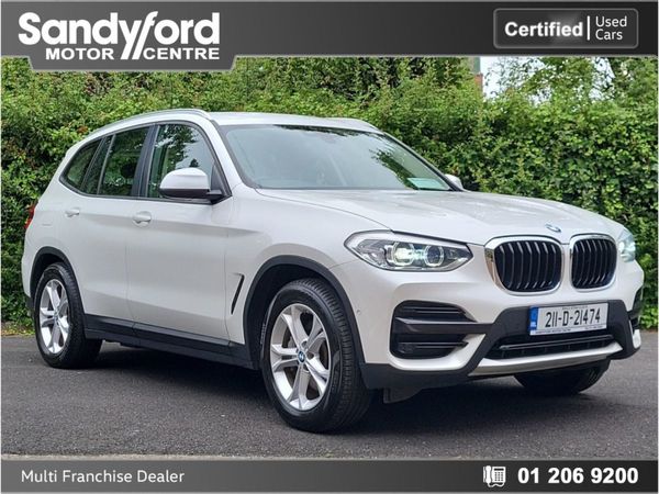 BMW X3 SUV, Petrol Plug-in Hybrid, 2021, White