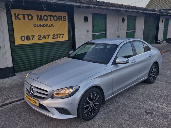 Mercedes-Benz C-Class Saloon, Diesel, 2019, Silver