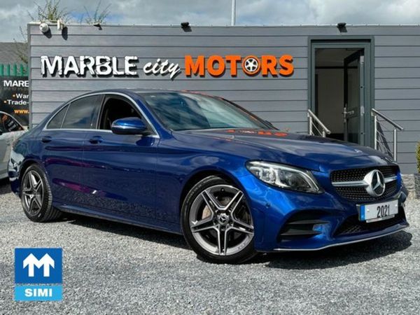 Mercedes-Benz C-Class Saloon, Diesel, 2021, Blue