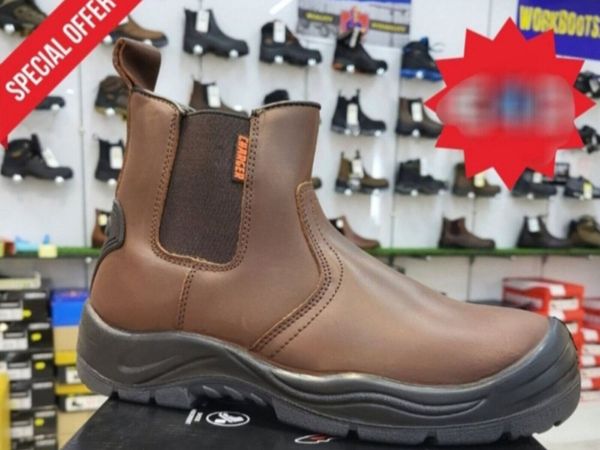 Children's safety boots size 1 sale