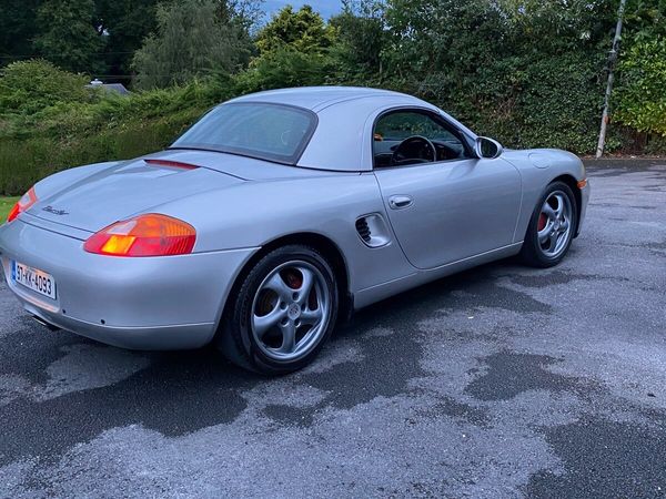 Porsche Boxster Convertible, Petrol, 1997, Silver