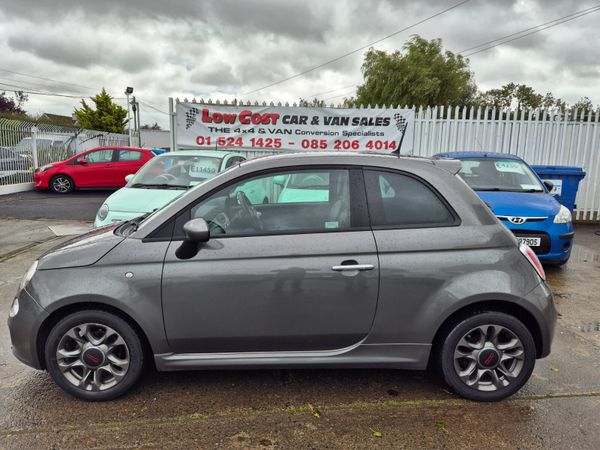 Fiat 500 Hatchback, Petrol, 2014, Grey