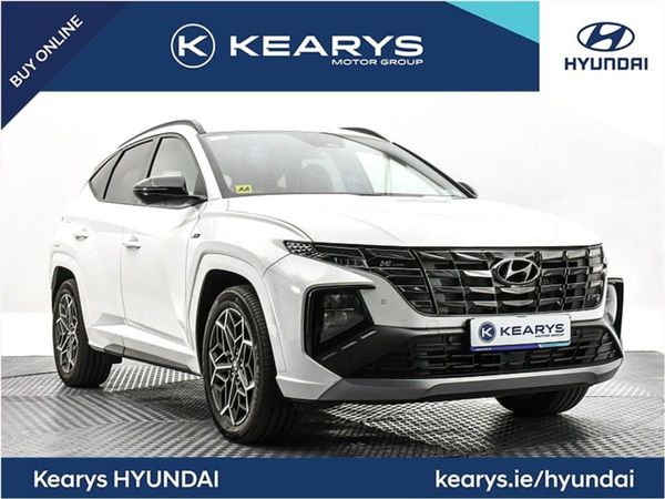 Hyundai Tucson SUV, Petrol Plug-in Hybrid, 2024, White