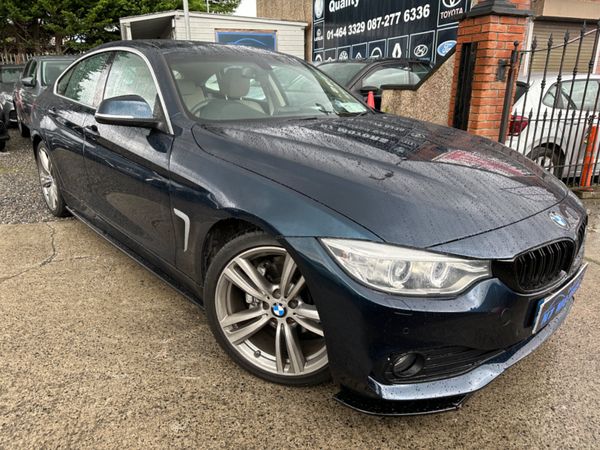 BMW 4-Series Saloon, Diesel, 2015, Blue