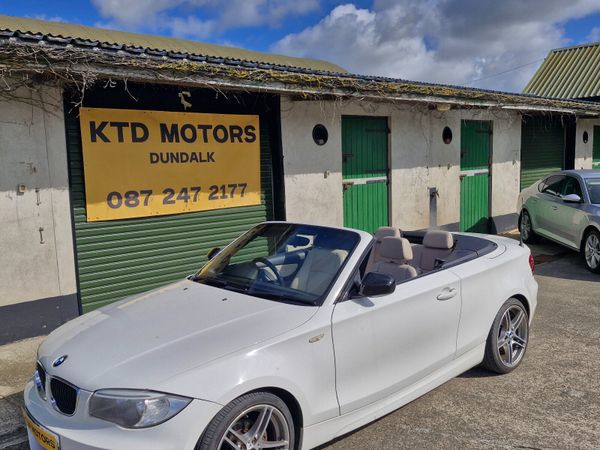 BMW 1-Series Convertible, Petrol, 2012, White