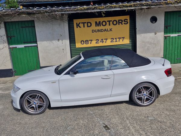 BMW 1-Series Convertible, Petrol, 2012, White