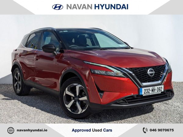Nissan Qashqai MPV, Petrol Hybrid, 2023, Red
