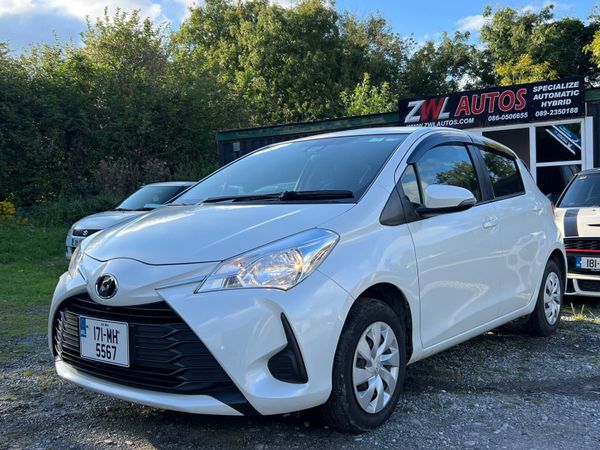 Toyota Vitz Hatchback, Petrol, 2017, White