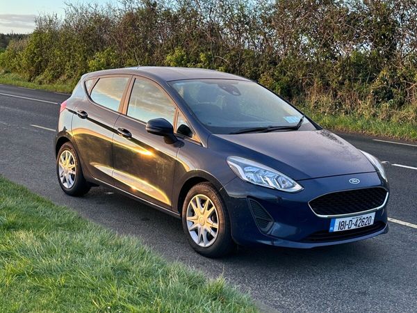 Ford Fiesta Hatchback, Petrol, 2018, Blue