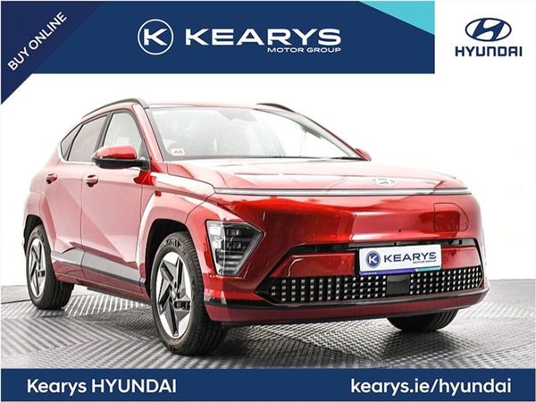 Hyundai KONA Crossover, Electric, 2024, Red