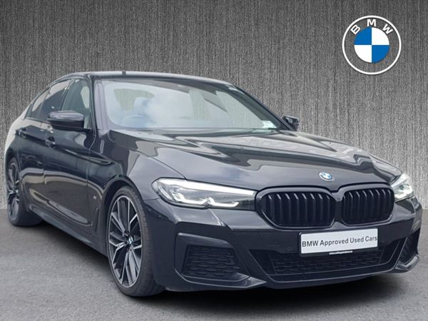 BMW 5-Series Saloon, Diesel, 2021, Black