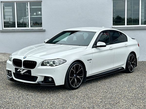 BMW 5-Series Saloon, Diesel, 2015, White