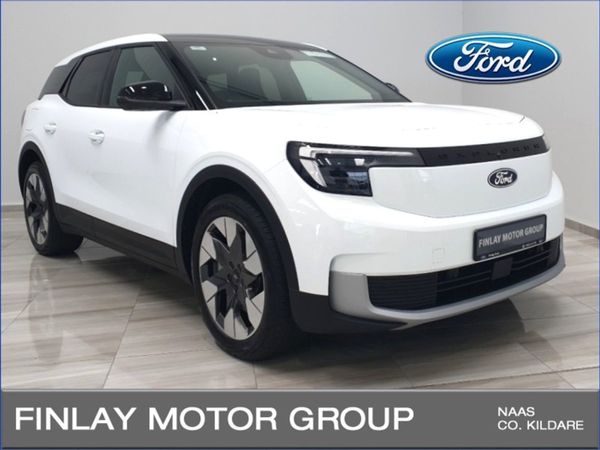 Ford Explorer SUV, Electric, 2024, White