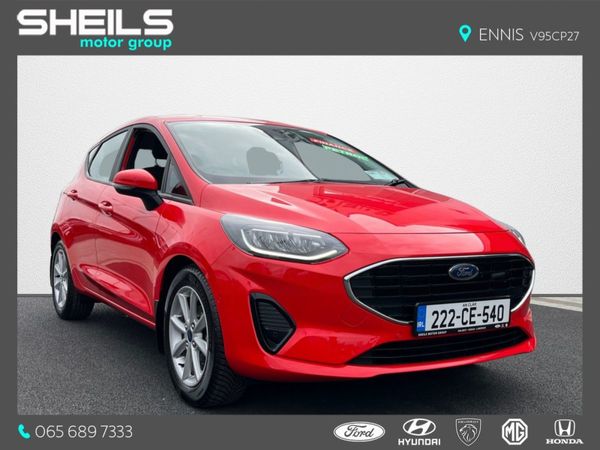 Ford Fiesta Hatchback, Petrol, 2022, Red