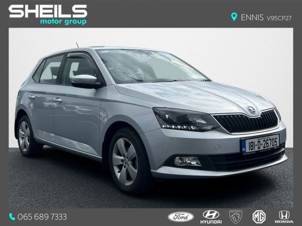 Skoda Fabia Hatchback, Petrol, 2018, Grey