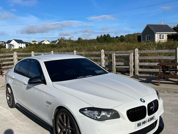 BMW 5-Series Saloon, Diesel, 2016, White