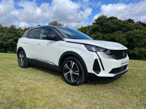 Peugeot 3008 SUV, Petrol Plug-in Hybrid, 2021, White