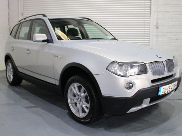 BMW X3 SUV, Diesel, 2008, Silver