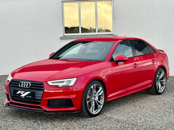 Audi A4 Saloon, Diesel, 2017, Red