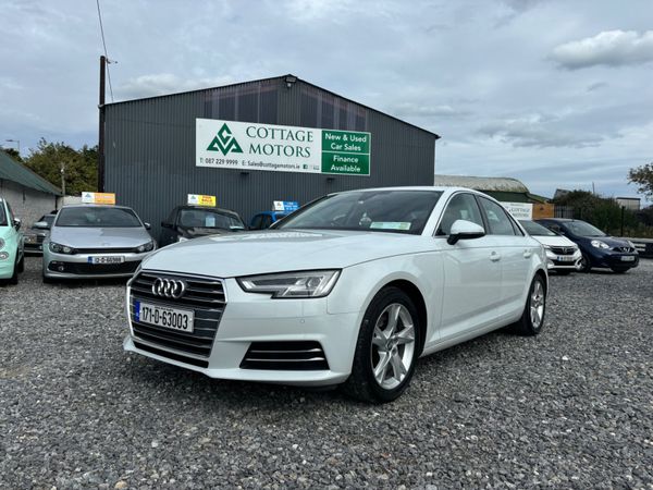 Audi A4 Saloon, Petrol, 2017, White