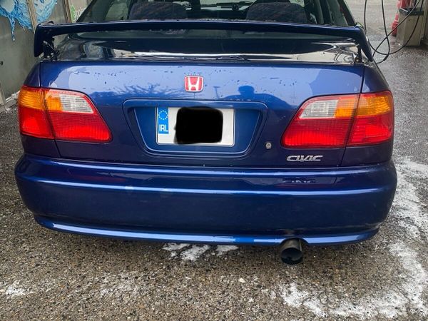 Honda Civic Saloon, Petrol, 2000, Blue