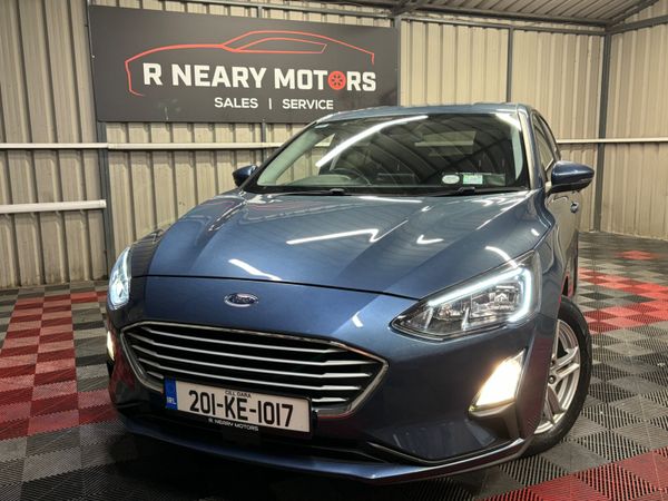 Ford Focus Hatchback, Petrol, 2020, Blue