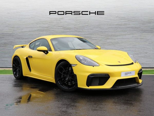 Porsche Cayman Coupe, Petrol, 2023, Yellow